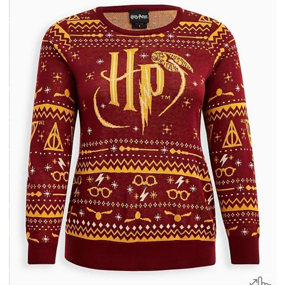 NWT Harry Potter Torrid Knit pull over sweater